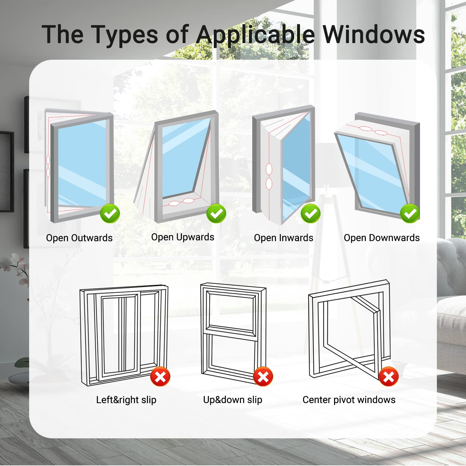 3M Fensterabdichtung, Dichtungsset, für Fenster, Klimaanlage, wasserdicht, Verschluss x 5, einfache und doppelte Schläuche verfügbar, ideal für Klimageräte und mobile Trockner